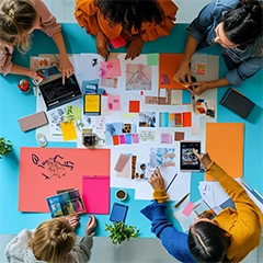 Proceso creativo y diseño publicitario en K'inal Creativo